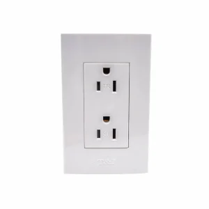 Contacto (tomacorriente) TYJ doble, 15 A, 125 V