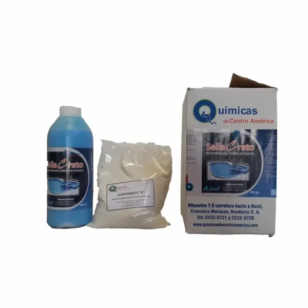 Impermeabilizante Sellacreto azul, 1 galón