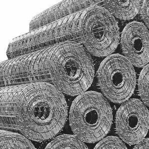 Malla Deacero soldada galvanizada 2" x 4", 48 plg x 100 pies, calibre 14